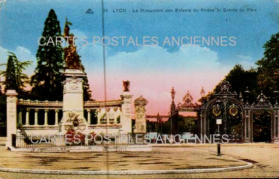 Cartes postales anciennes > CARTES POSTALES > carte postale ancienne > cartes-postales-ancienne.com Auvergne rhone alpes Rhone Lyon 6eme