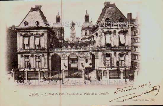 Cartes postales anciennes > CARTES POSTALES > carte postale ancienne > cartes-postales-ancienne.com Auvergne rhone alpes Rhone Lyon 1er