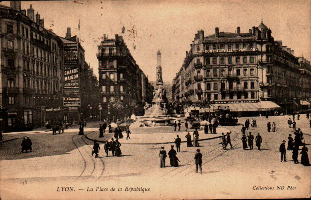 Cartes postales anciennes > CARTES POSTALES > carte postale ancienne > cartes-postales-ancienne.com Auvergne rhone alpes Rhone Lyon 2eme