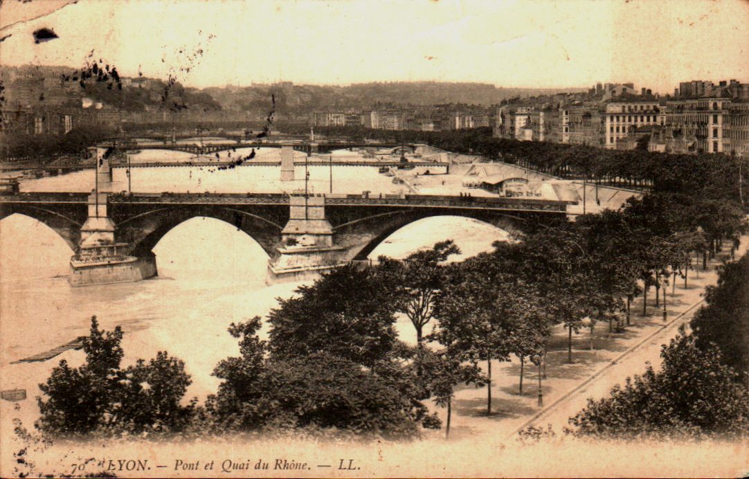 Cartes postales anciennes > CARTES POSTALES > carte postale ancienne > cartes-postales-ancienne.com Auvergne rhone alpes Rhone Lyon