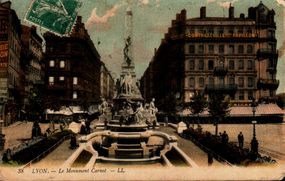 Cartes postales anciennes > CARTES POSTALES > carte postale ancienne > cartes-postales-ancienne.com Auvergne rhone alpes Rhone Lyon 2eme