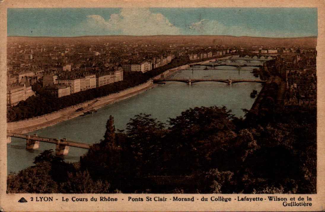 Cartes postales anciennes > CARTES POSTALES > carte postale ancienne > cartes-postales-ancienne.com Auvergne rhone alpes Rhone Lyon 6eme