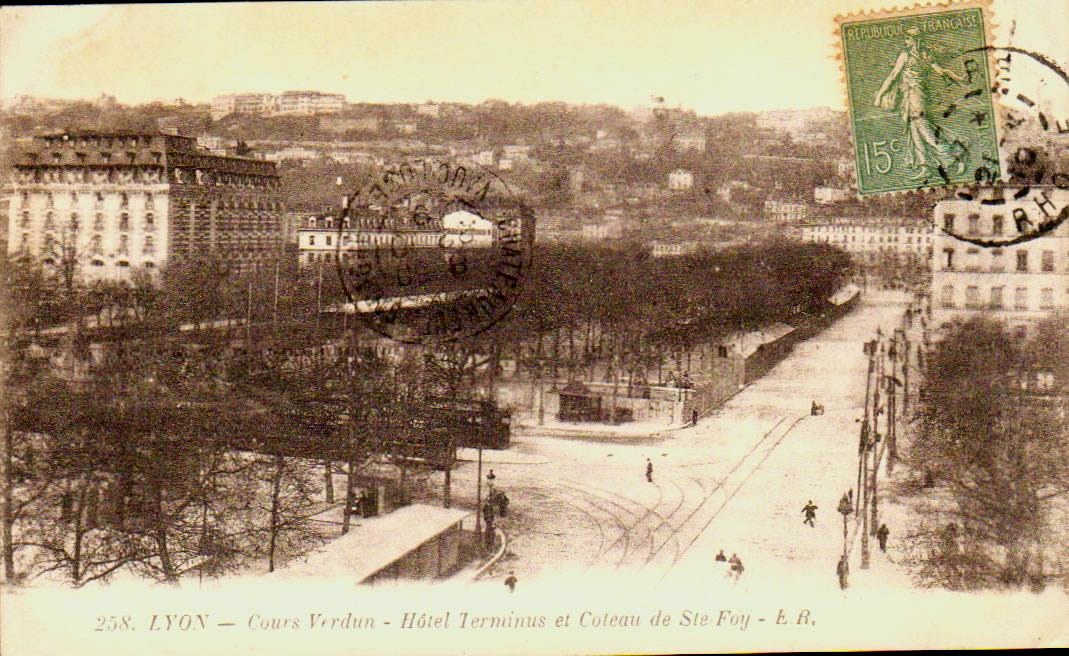 Cartes postales anciennes > CARTES POSTALES > carte postale ancienne > cartes-postales-ancienne.com Auvergne rhone alpes Rhone Lyon 2eme