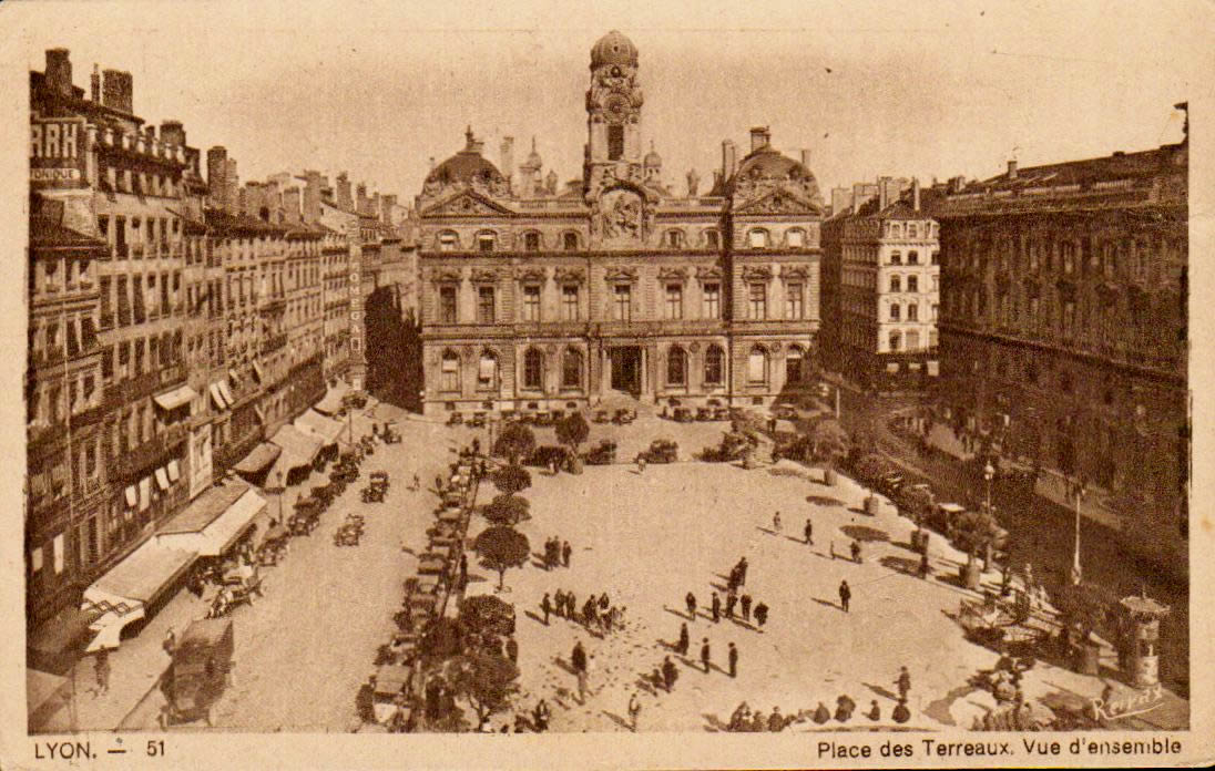 Cartes postales anciennes > CARTES POSTALES > carte postale ancienne > cartes-postales-ancienne.com Auvergne rhone alpes Rhone Lyon 1er