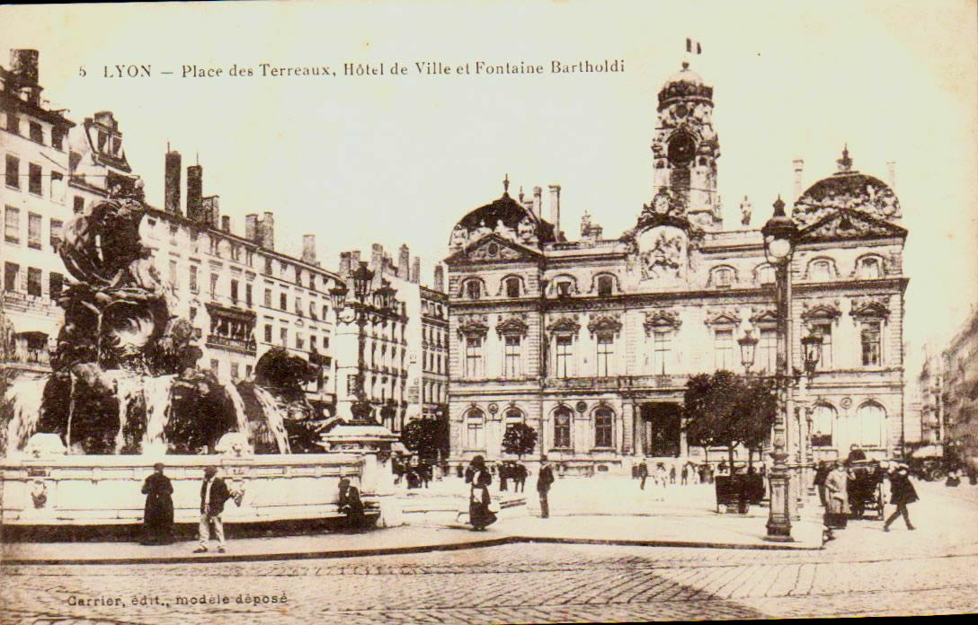 Cartes postales anciennes > CARTES POSTALES > carte postale ancienne > cartes-postales-ancienne.com Auvergne rhone alpes Rhone Lyon 1er