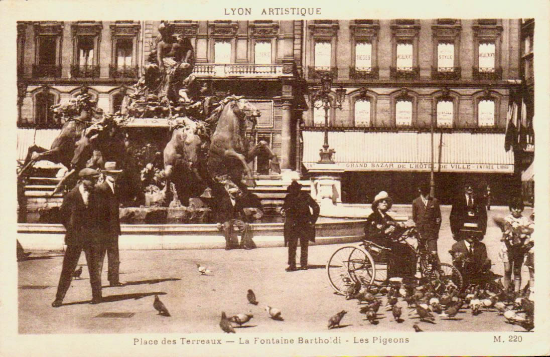 Cartes postales anciennes > CARTES POSTALES > carte postale ancienne > cartes-postales-ancienne.com Auvergne rhone alpes Rhone Lyon 1er