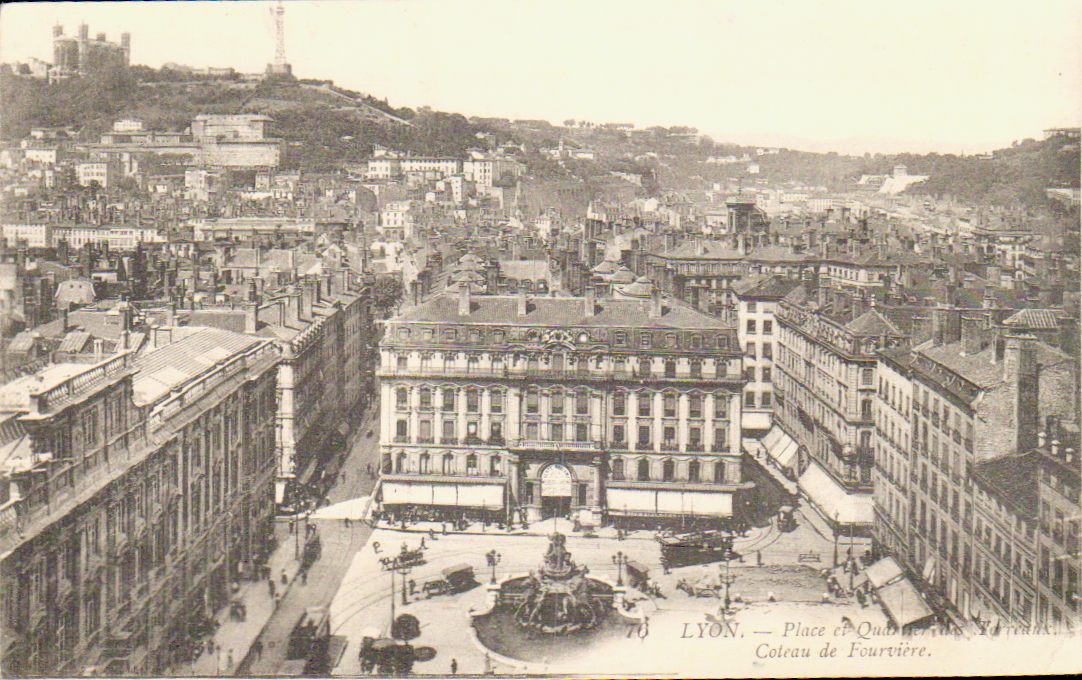 Cartes postales anciennes > CARTES POSTALES > carte postale ancienne > cartes-postales-ancienne.com Auvergne rhone alpes Rhone Lyon 1er