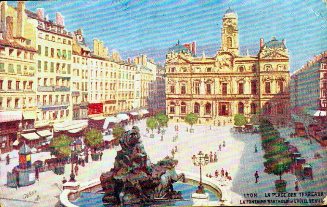 Cartes postales anciennes > CARTES POSTALES > carte postale ancienne > cartes-postales-ancienne.com Auvergne rhone alpes Rhone Lyon 1er