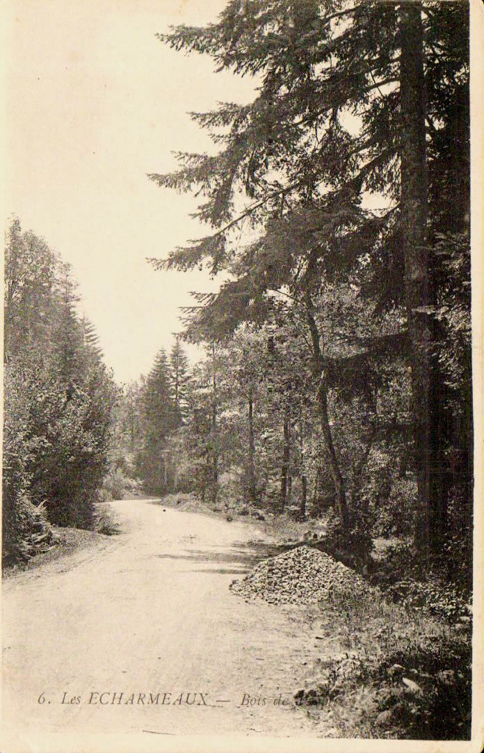Cartes postales anciennes > CARTES POSTALES > carte postale ancienne > cartes-postales-ancienne.com Auvergne rhone alpes Rhone Les Echarmeaux