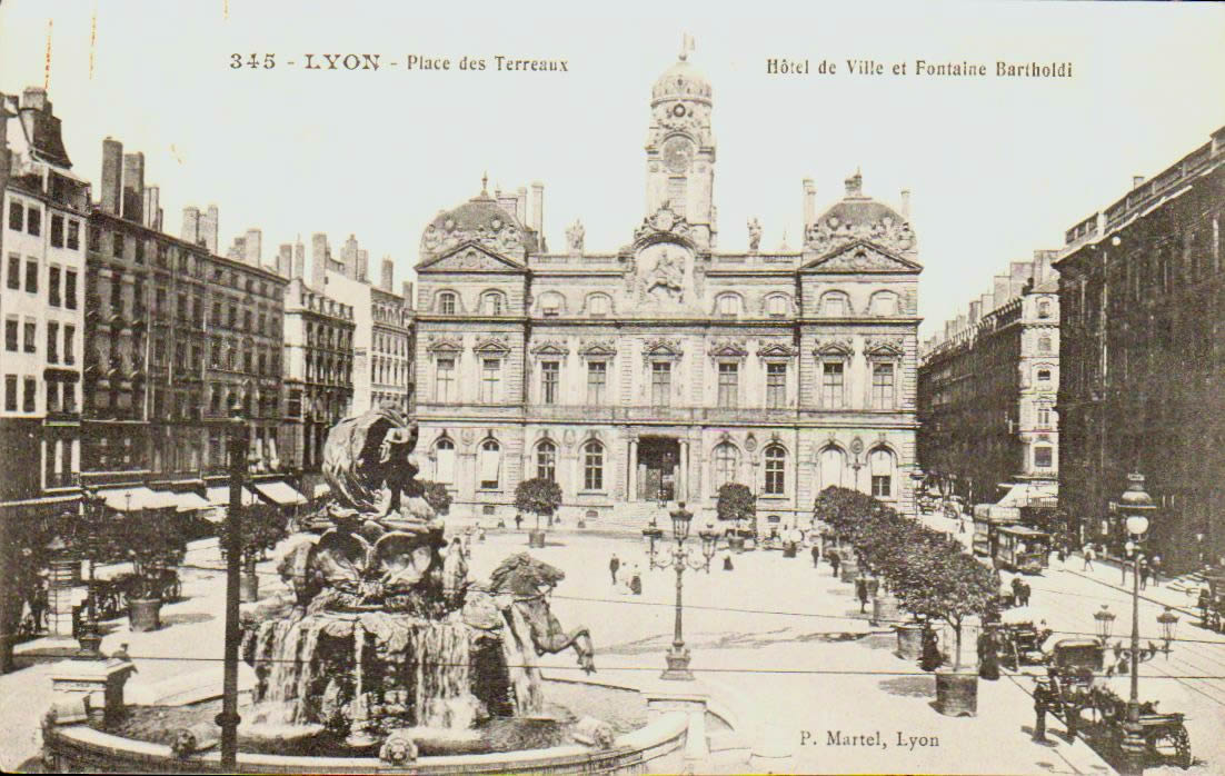 Cartes postales anciennes > CARTES POSTALES > carte postale ancienne > cartes-postales-ancienne.com Auvergne rhone alpes Rhone Lyon 1er