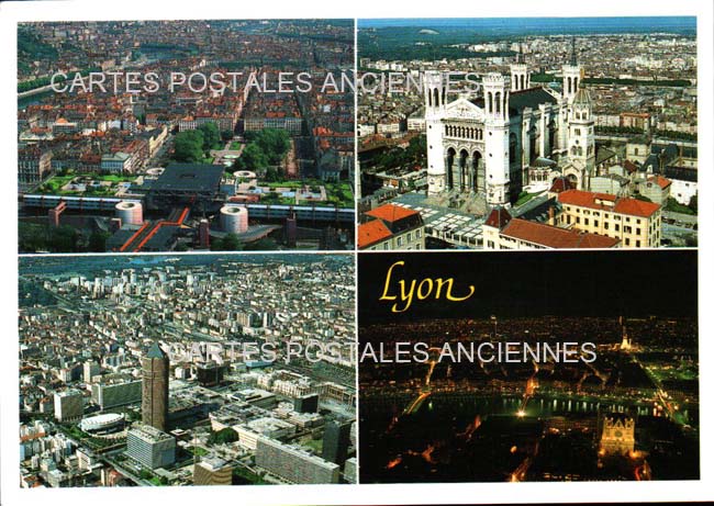 Cartes postales anciennes > CARTES POSTALES > carte postale ancienne > cartes-postales-ancienne.com Auvergne rhone alpes Rhone Lyon