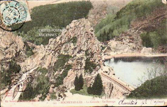 Cartes postales anciennes > CARTES POSTALES > carte postale ancienne > cartes-postales-ancienne.com Auvergne rhone alpes Rhone Rochetaillee Sur Saone