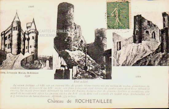 Cartes postales anciennes > CARTES POSTALES > carte postale ancienne > cartes-postales-ancienne.com Auvergne rhone alpes Rhone Rochetaillee Sur Saone