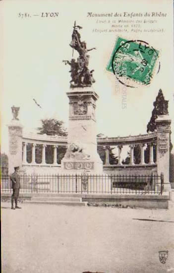 Cartes postales anciennes > CARTES POSTALES > carte postale ancienne > cartes-postales-ancienne.com Auvergne rhone alpes Rhone Lyon 6eme