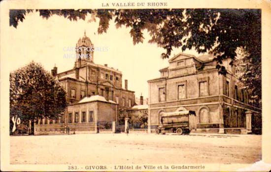 Cartes postales anciennes > CARTES POSTALES > carte postale ancienne > cartes-postales-ancienne.com Auvergne rhone alpes Rhone Givors