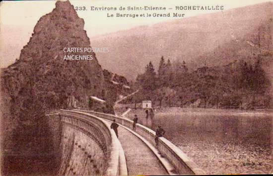 Cartes postales anciennes > CARTES POSTALES > carte postale ancienne > cartes-postales-ancienne.com Auvergne rhone alpes Rhone Rochetaillee Sur Saone