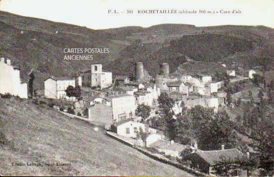 Cartes postales anciennes > CARTES POSTALES > carte postale ancienne > cartes-postales-ancienne.com Auvergne rhone alpes Rhone Rochetaillee Sur Saone