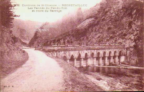 Cartes postales anciennes > CARTES POSTALES > carte postale ancienne > cartes-postales-ancienne.com Auvergne rhone alpes Rhone Rochetaillee Sur Saone