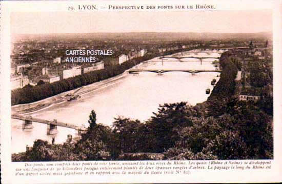 Cartes postales anciennes > CARTES POSTALES > carte postale ancienne > cartes-postales-ancienne.com Rhone  Lyon