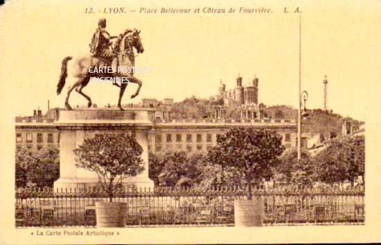 Cartes postales anciennes > CARTES POSTALES > carte postale ancienne > cartes-postales-ancienne.com Rhone  Lyon 1er