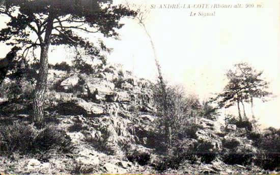 Cartes postales anciennes > CARTES POSTALES > carte postale ancienne > cartes-postales-ancienne.com Auvergne rhone alpes Rhone Saint Andre La Cote