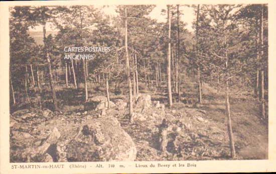 Cartes postales anciennes > CARTES POSTALES > carte postale ancienne > cartes-postales-ancienne.com Rhone  Saint Martin En Haut