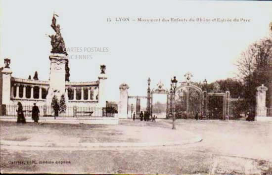Cartes postales anciennes > CARTES POSTALES > carte postale ancienne > cartes-postales-ancienne.com Rhone  Lyon 6eme