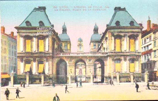 Cartes postales anciennes > CARTES POSTALES > carte postale ancienne > cartes-postales-ancienne.com Rhone  Lyon 1er