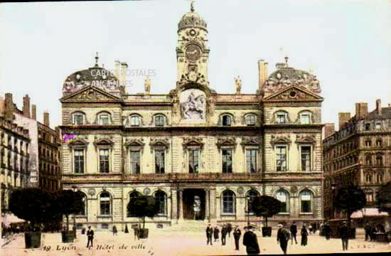Cartes postales anciennes > CARTES POSTALES > carte postale ancienne > cartes-postales-ancienne.com Rhone  Lyon 1er