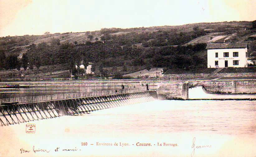 Cartes postales anciennes > CARTES POSTALES > carte postale ancienne > cartes-postales-ancienne.com Auvergne rhone alpes Rhone Couzon Au Mont D Or