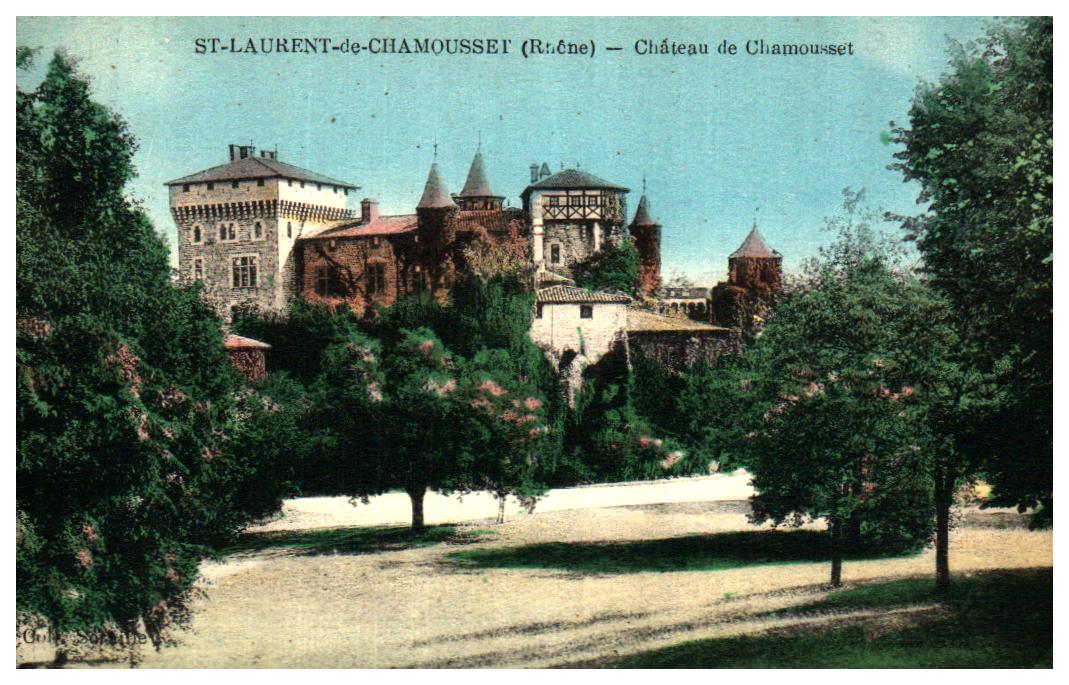 Cartes postales anciennes > CARTES POSTALES > carte postale ancienne > cartes-postales-ancienne.com Auvergne rhone alpes Rhone Saint Laurent De Chamousset