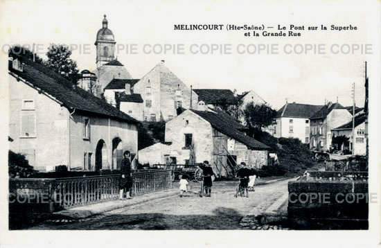 Cartes postales anciennes > CARTES POSTALES > carte postale ancienne > cartes-postales-ancienne.com Bourgogne franche comte Haute saone Melincourt