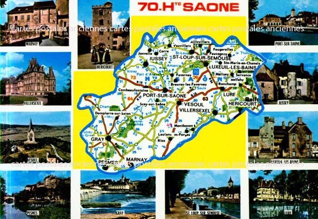 Cartes postales anciennes > CARTES POSTALES > carte postale ancienne > cartes-postales-ancienne.com Bourgogne franche comte Haute saone Port Sur Saone
