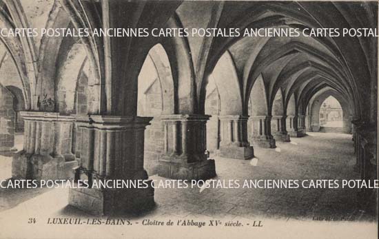 Cartes postales anciennes > CARTES POSTALES > carte postale ancienne > cartes-postales-ancienne.com Bourgogne franche comte Haute saone Luxeuil Les Bains