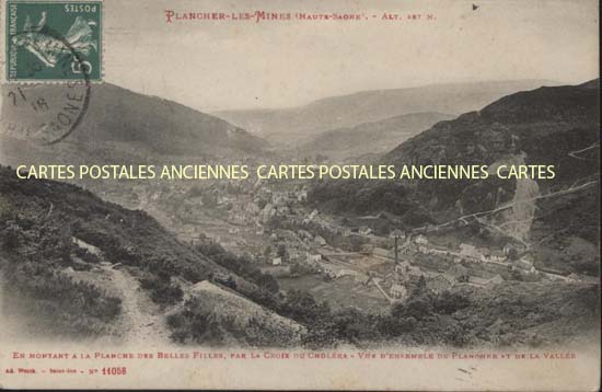 Cartes postales anciennes > CARTES POSTALES > carte postale ancienne > cartes-postales-ancienne.com Bourgogne franche comte Plancher Les Mines