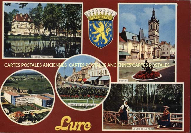 Cartes postales anciennes > CARTES POSTALES > carte postale ancienne > cartes-postales-ancienne.com Bourgogne franche comte Lure