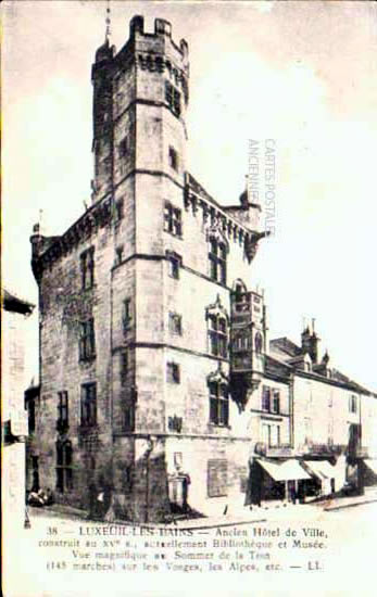 Cartes postales anciennes > CARTES POSTALES > carte postale ancienne > cartes-postales-ancienne.com Bourgogne franche comte Luxeuil Les Bains