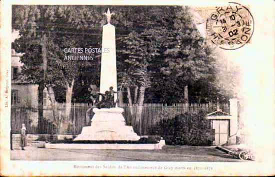 Cartes postales anciennes > CARTES POSTALES > carte postale ancienne > cartes-postales-ancienne.com Bourgogne franche comte Gray La Ville