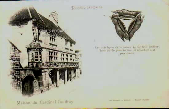 Cartes postales anciennes > CARTES POSTALES > carte postale ancienne > cartes-postales-ancienne.com Bourgogne franche comte Luxeuil Les Bains
