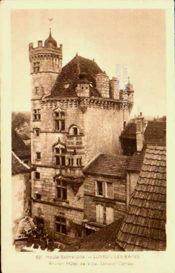 Cartes postales anciennes > CARTES POSTALES > carte postale ancienne > cartes-postales-ancienne.com Bourgogne franche comte Luxeuil Les Bains