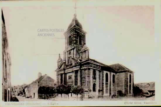 Cartes postales anciennes > CARTES POSTALES > carte postale ancienne > cartes-postales-ancienne.com Bourgogne franche comte Vauvillers