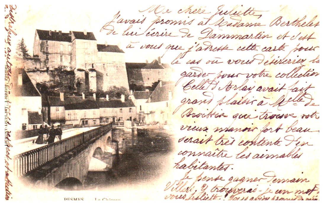 Cartes postales anciennes > CARTES POSTALES > carte postale ancienne > cartes-postales-ancienne.com Bourgogne franche comte Haute saone Pesmes