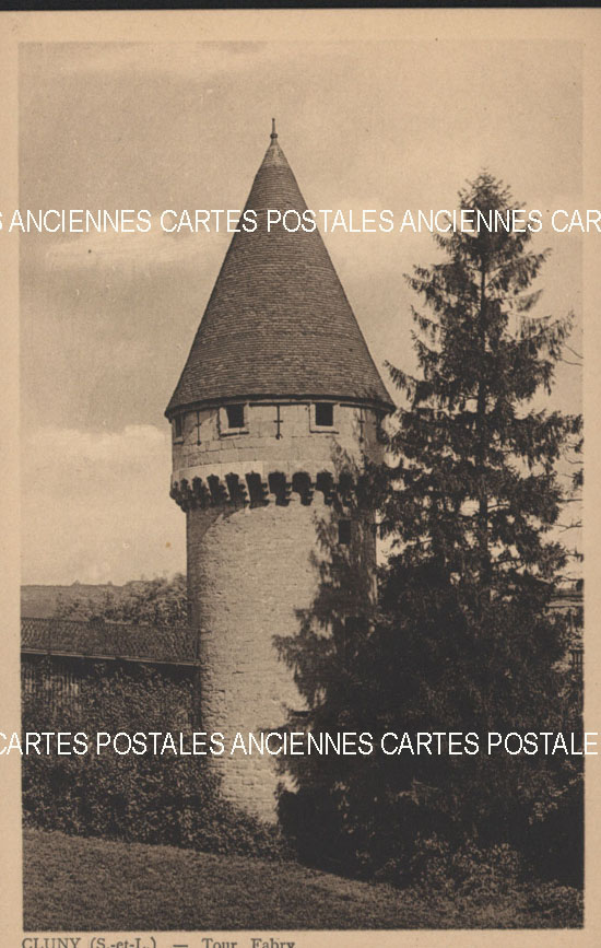 Cartes postales anciennes > CARTES POSTALES > carte postale ancienne > cartes-postales-ancienne.com Bourgogne franche comte Saone et loire Cluny