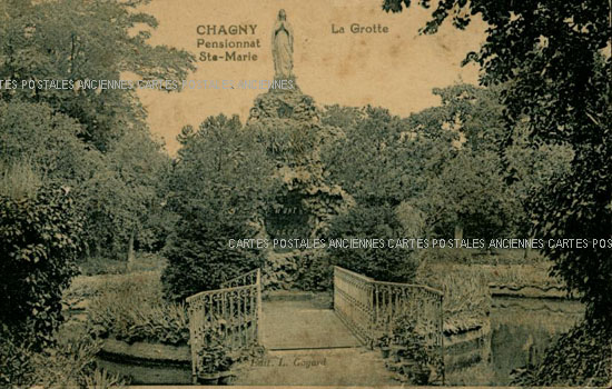 Cartes postales anciennes > CARTES POSTALES > carte postale ancienne > cartes-postales-ancienne.com Bourgogne franche comte Saone et loire Chagny