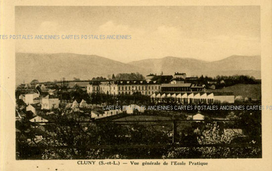 Cartes postales anciennes > CARTES POSTALES > carte postale ancienne > cartes-postales-ancienne.com Bourgogne franche comte Saone et loire Cluny