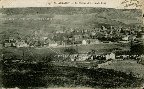 Cartes postales anciennes > CARTES POSTALES > carte postale ancienne > cartes-postales-ancienne.com Bourgogne franche comte Saone et loire Mercurey