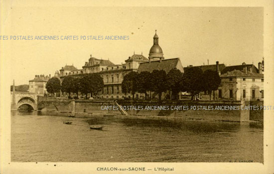 Cartes postales anciennes > CARTES POSTALES > carte postale ancienne > cartes-postales-ancienne.com Bourgogne franche comte Saone et loire Chalon Sur Saone