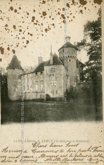 Cartes postales anciennes > CARTES POSTALES > carte postale ancienne > cartes-postales-ancienne.com Bourgogne franche comte Saone et loire Saint Gengoux Le National
