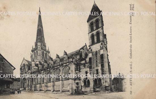 Cartes postales anciennes > CARTES POSTALES > carte postale ancienne > cartes-postales-ancienne.com Bourgogne franche comte Saone et loire Autun
