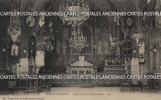 Cartes postales anciennes > CARTES POSTALES > carte postale ancienne > cartes-postales-ancienne.com Bourgogne franche comte Saone et loire Paray Le Monial